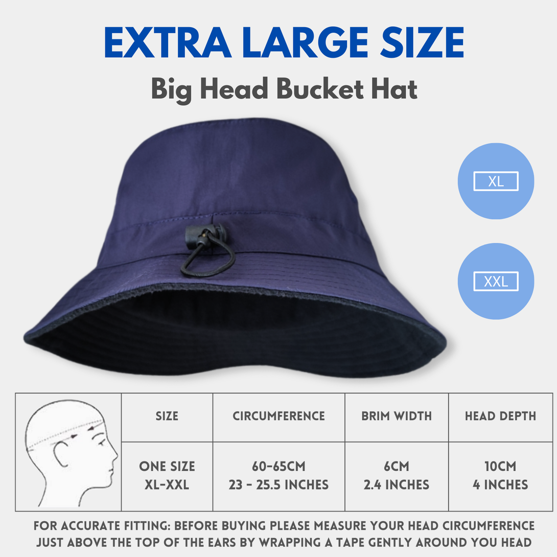 Big Head Bucket Hat with Inner Fleece