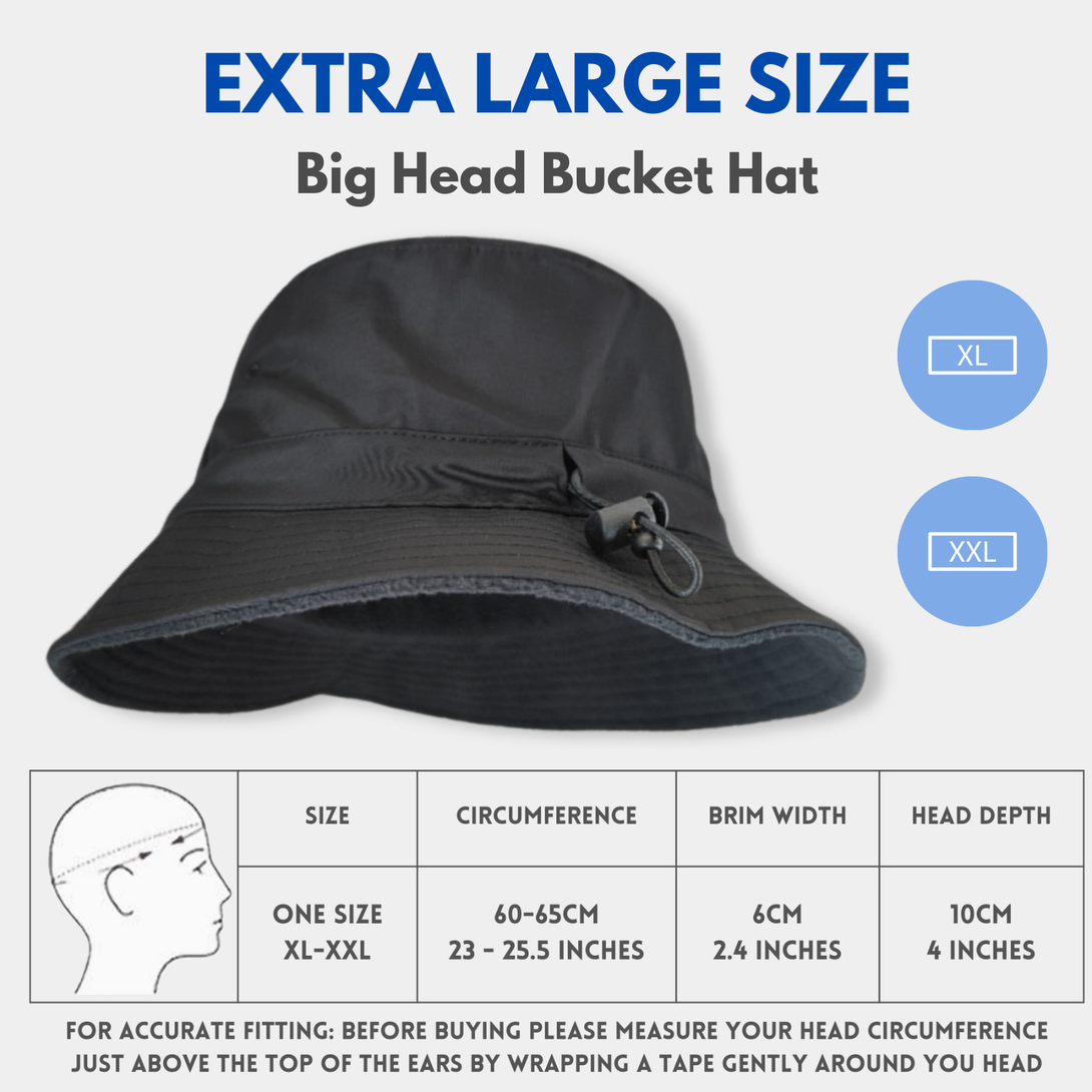 Big Head Bucket Hat with Inner Fleece