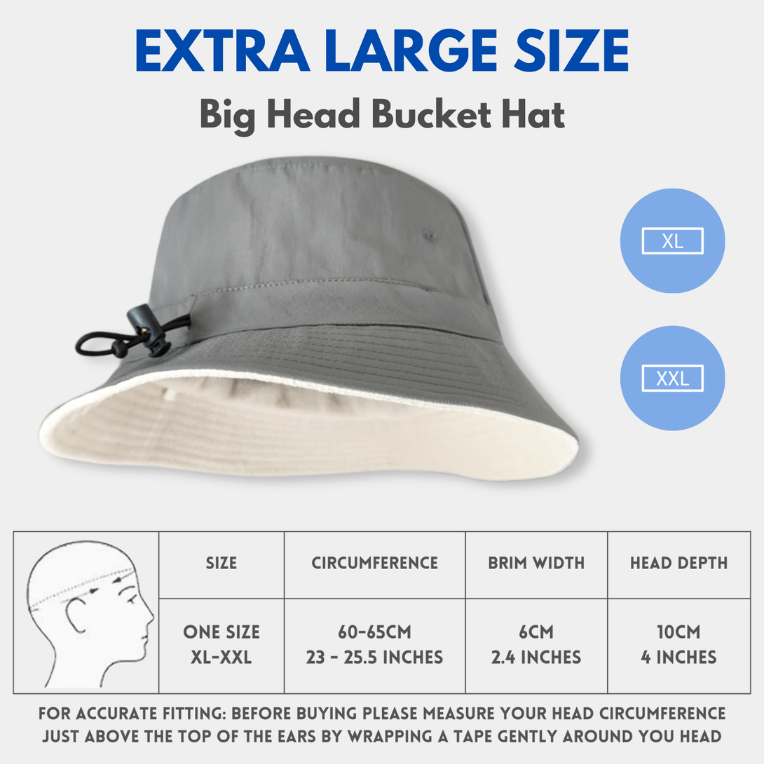 Big Head Bucket Hat with Inner Fleece