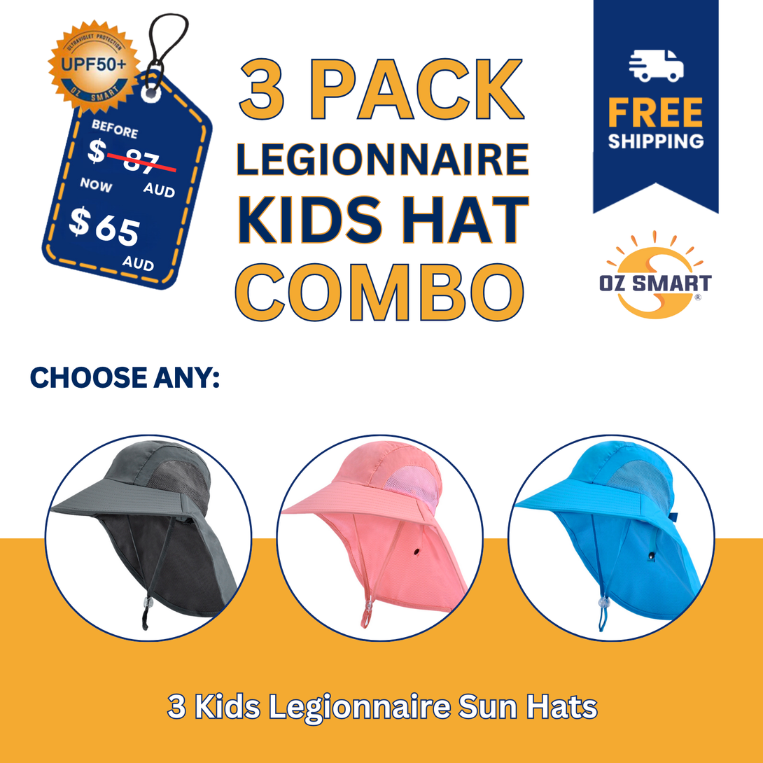 Kids Legionnaires Sun Protection Hat