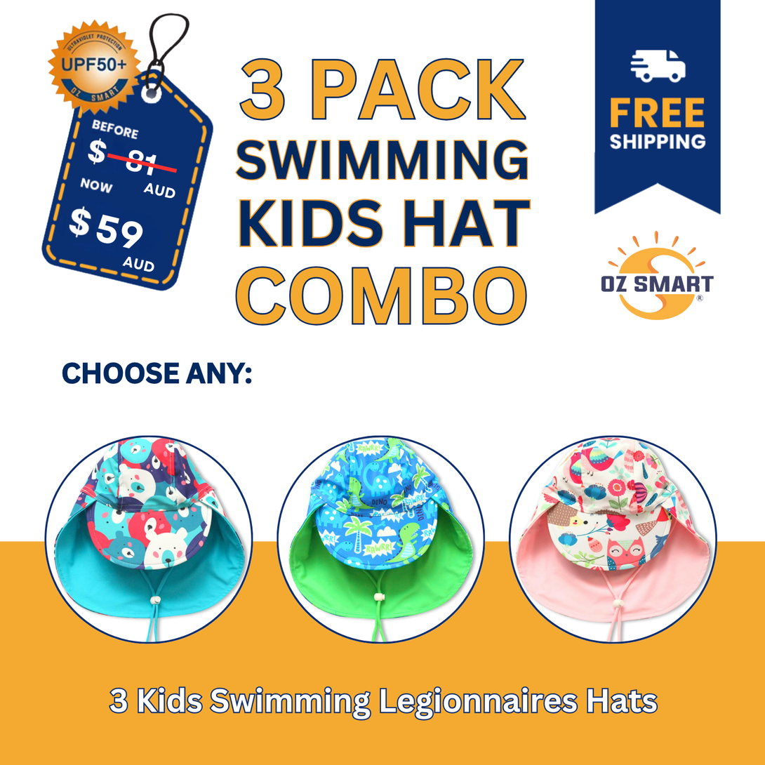 Kids Swimming Legionnaires Sun Hat