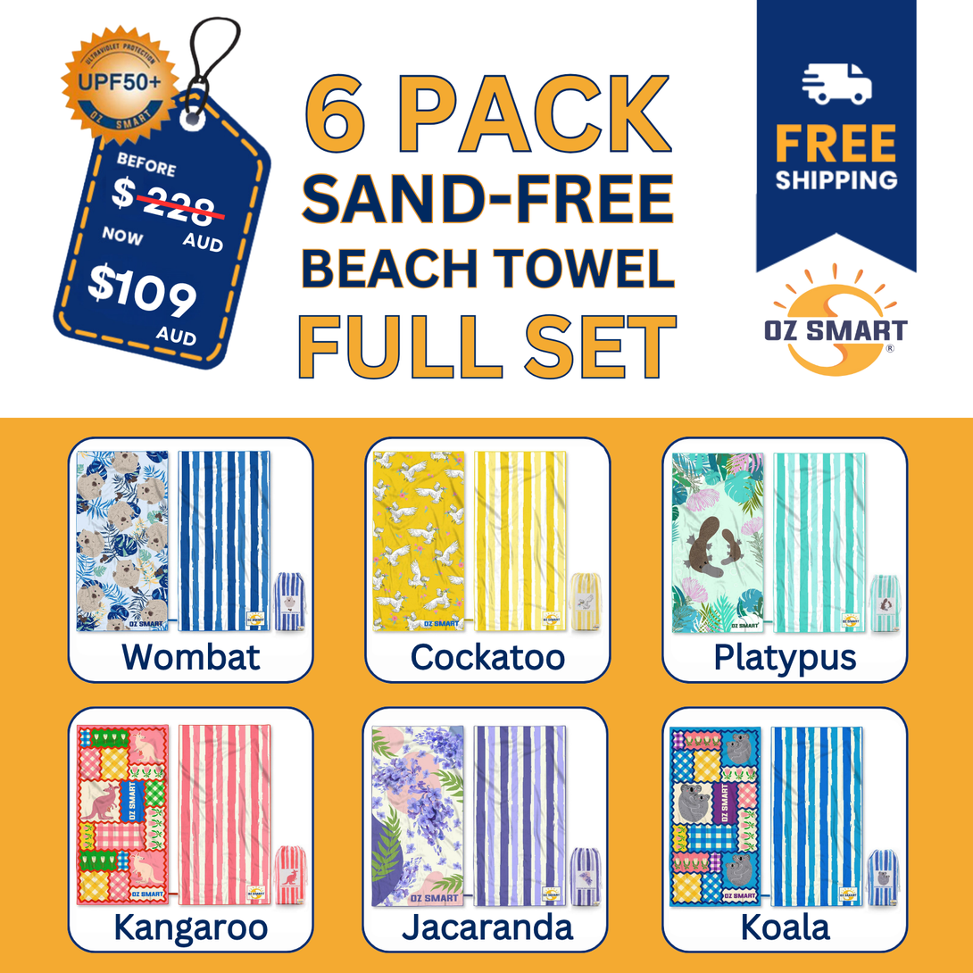 Aussie Sand-Free Beach Towel