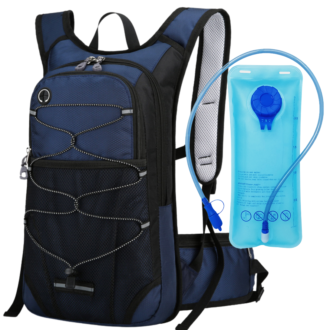 Adventure Hiking Backpack with 2L Hydration Bladder