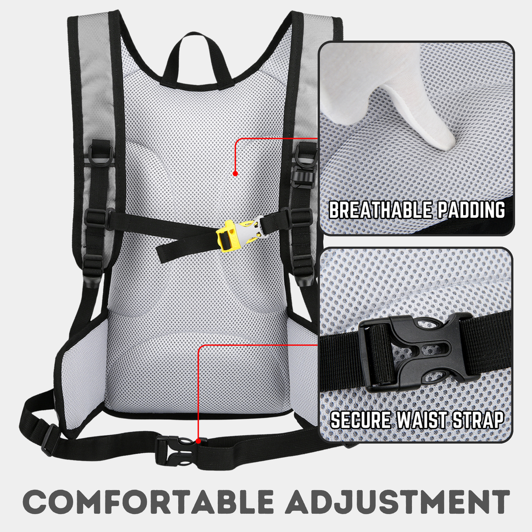 Adventure Hiking Backpack with 2L Hydration Bladder