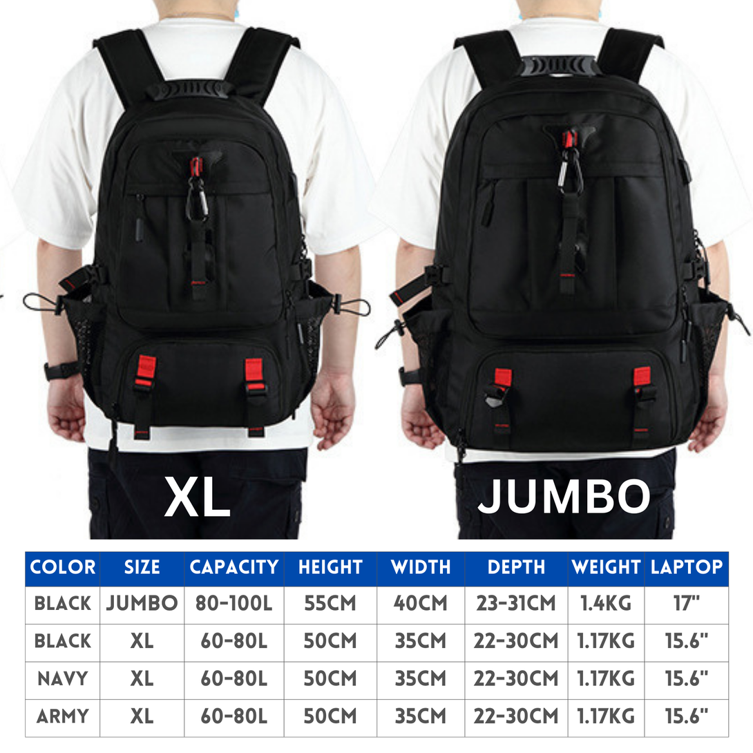 Urban Traveller Extra Large Backpack XL Expandable With Laptop Urban traveller extra large backpack xl expandable with laptop