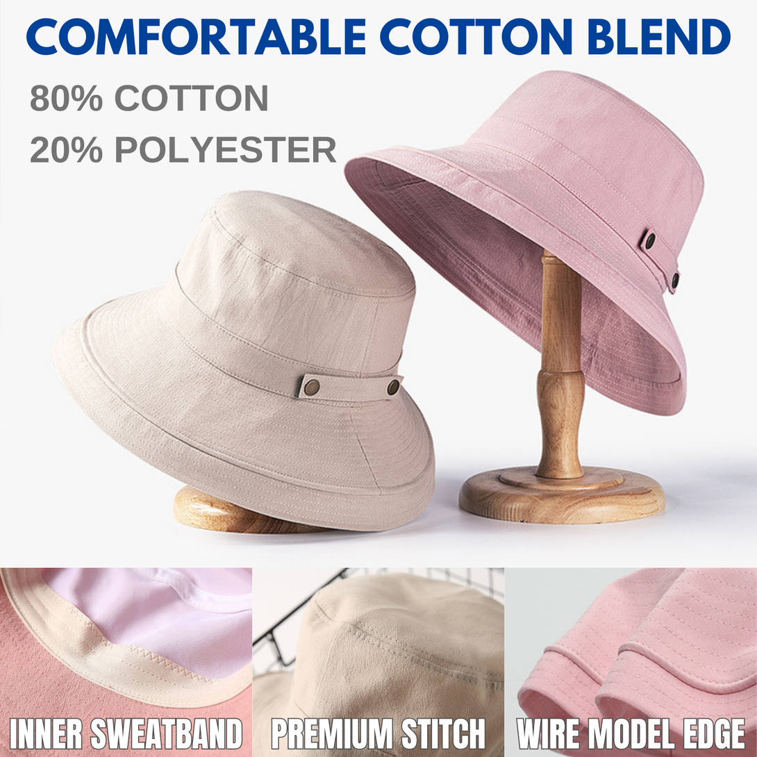 Cotton Women's Fashion Bucket Hat