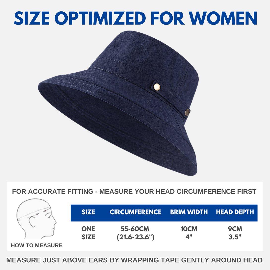 Cotton Women's Fashion Bucket Hat