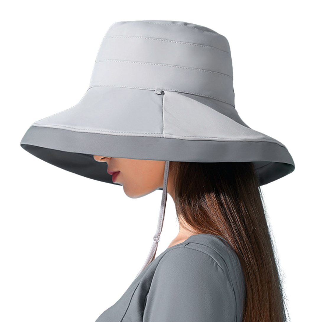 Satina Reversible Wide Brim Hat