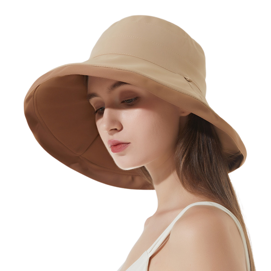 Satina Reversible Wide Brim Hat