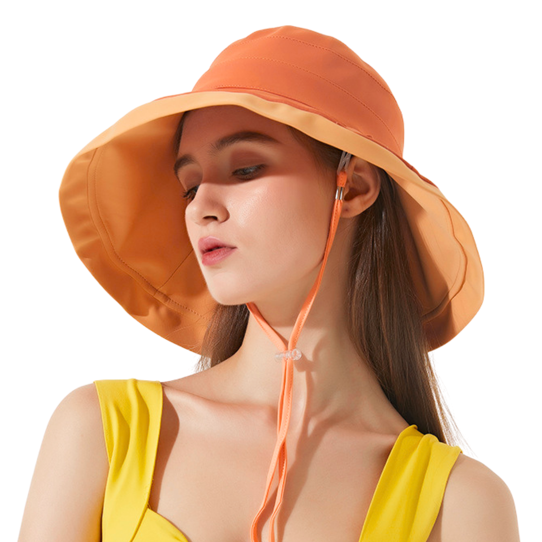 Satina Reversible Wide Brim Hat