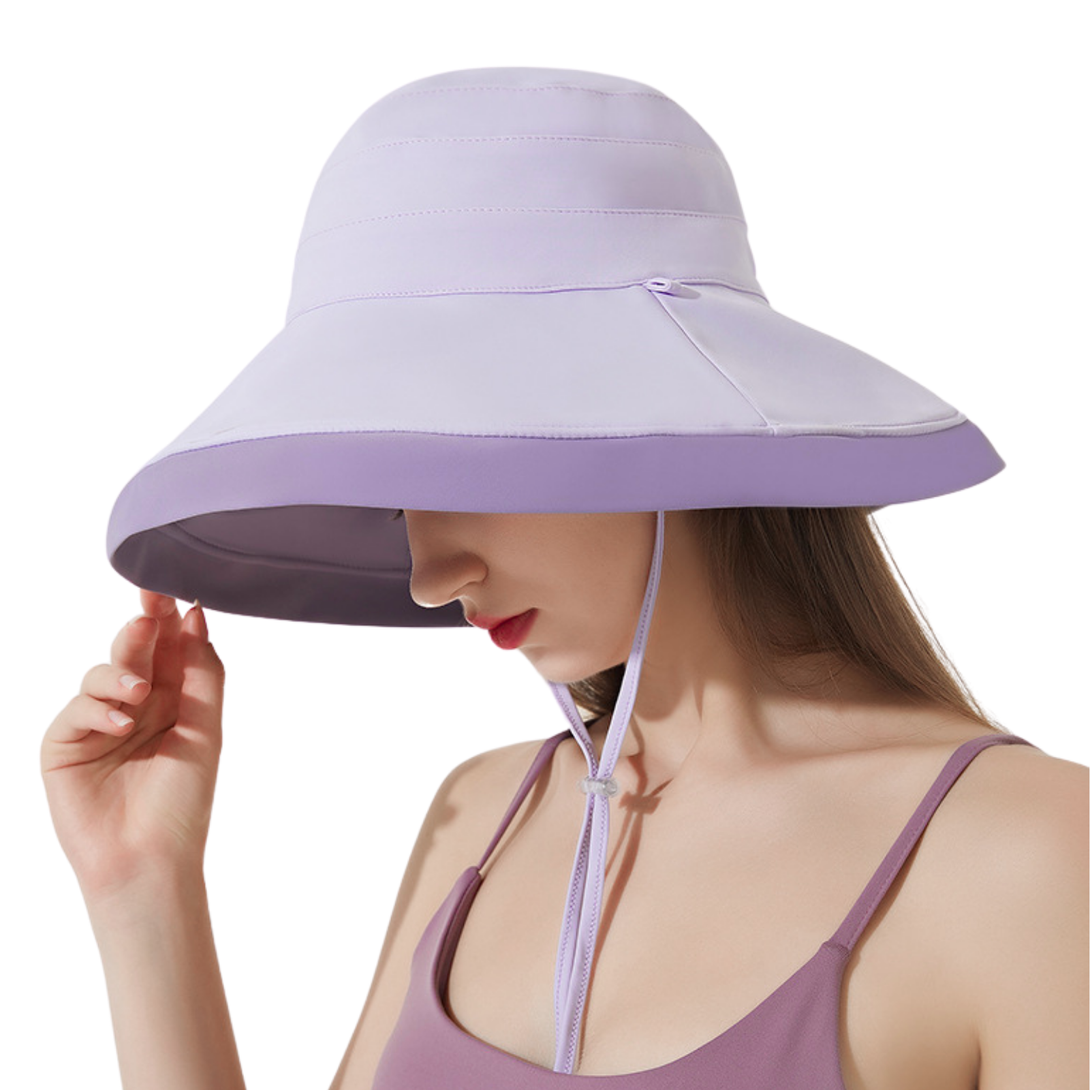 Satina Reversible Wide Brim Hat