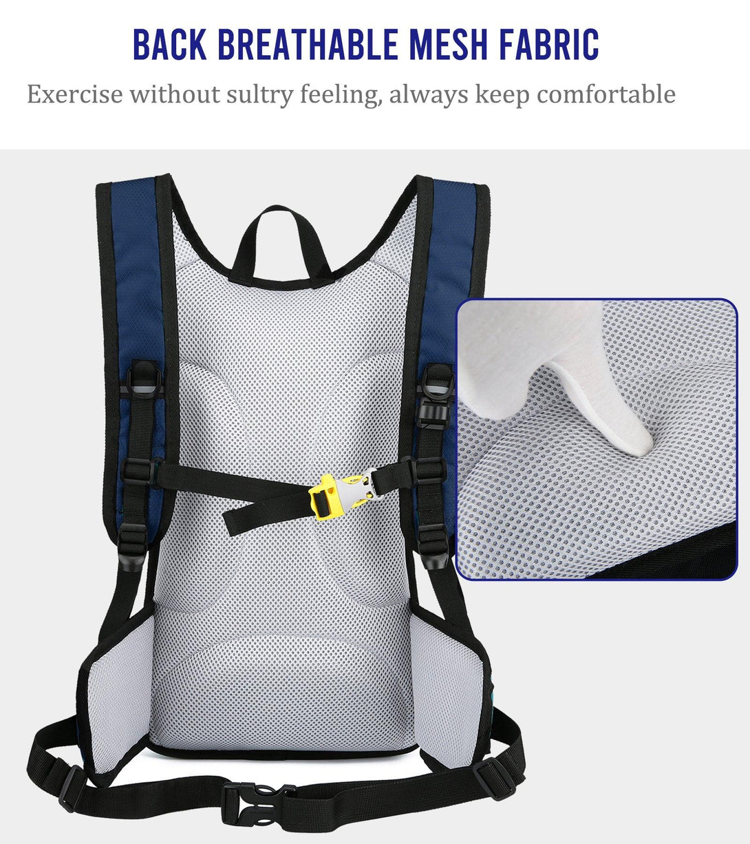 Adventure Hiking Backpack with 2L Hydration Bladder