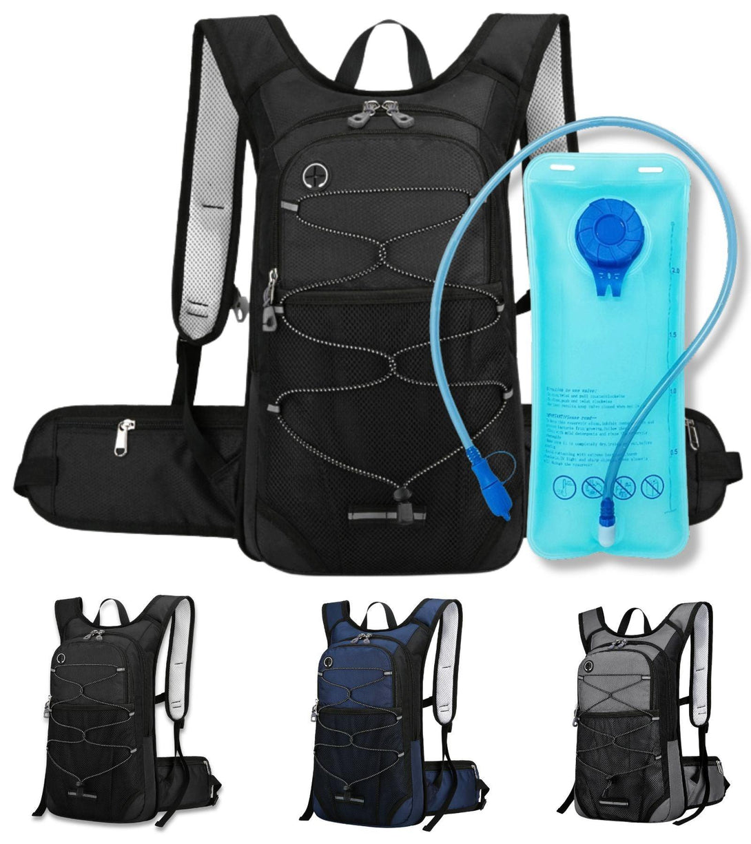 Adventure Hiking Backpack with 2L Hydration Bladder