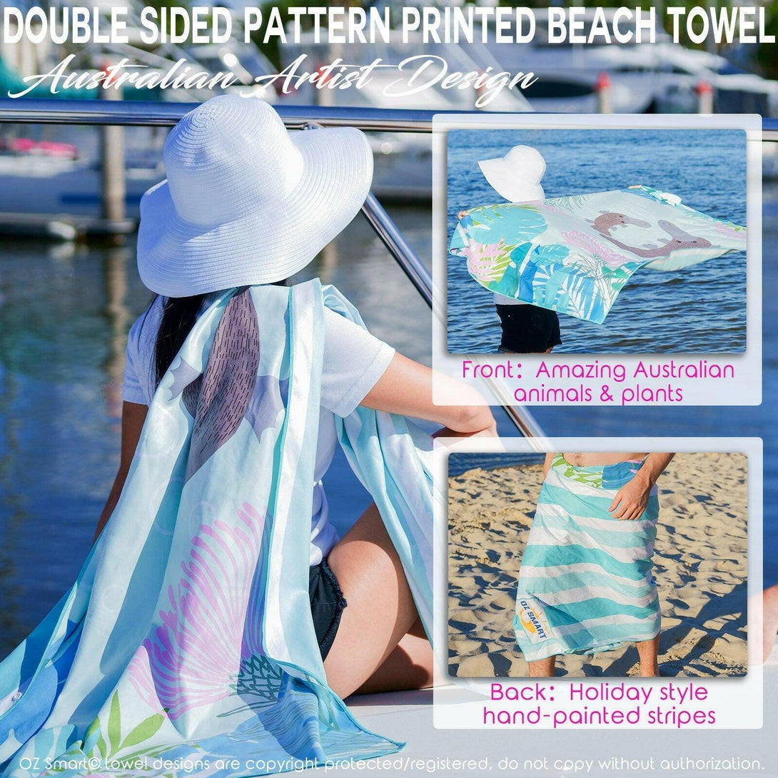 Aussie Sand-Free Beach Towel