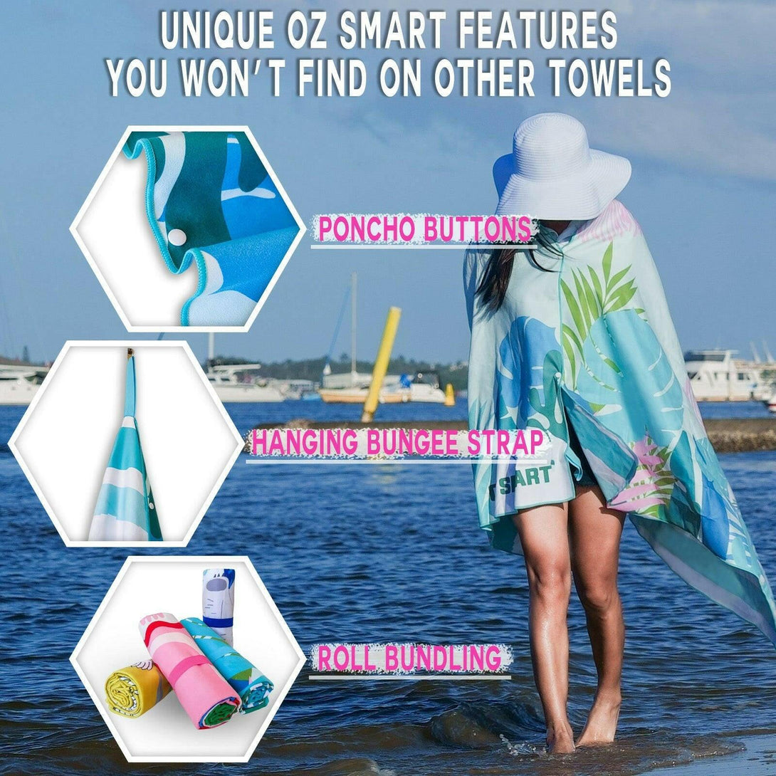 Aussie Sand-Free Beach Towel