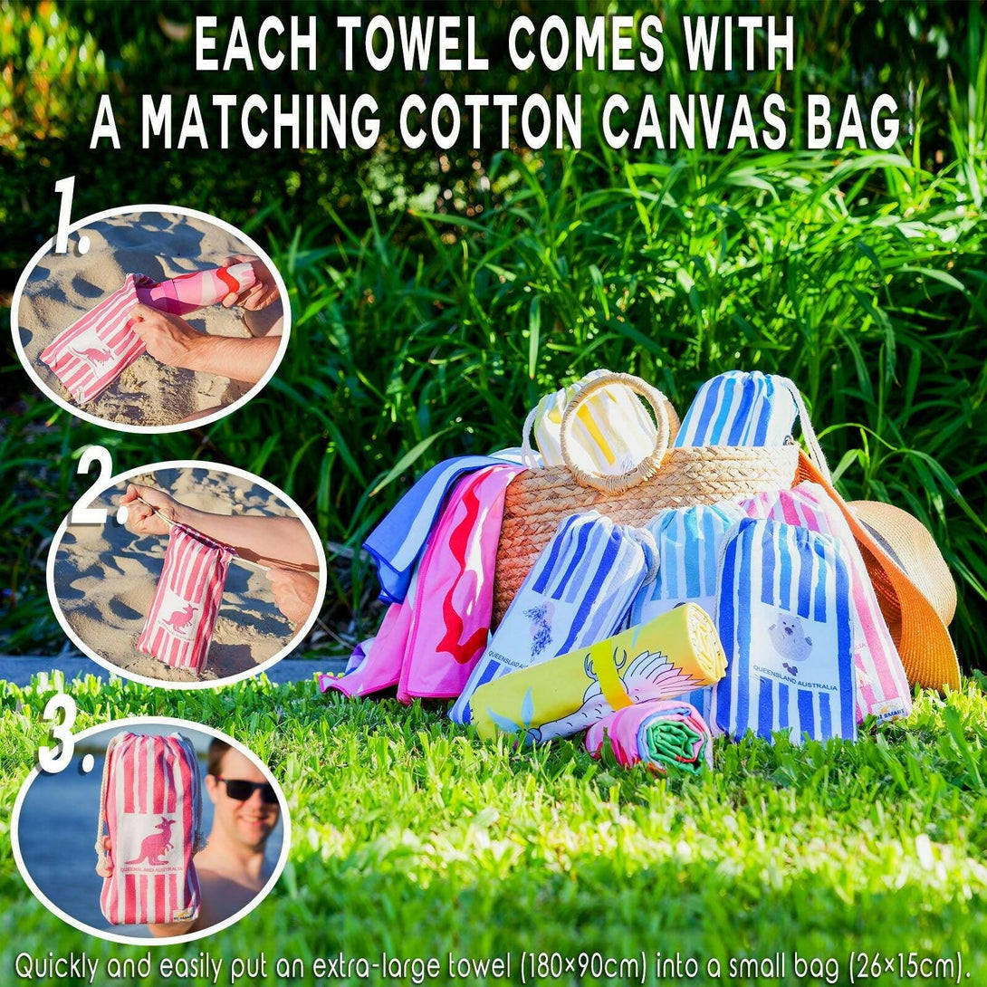 Aussie Sand-Free Beach Towel