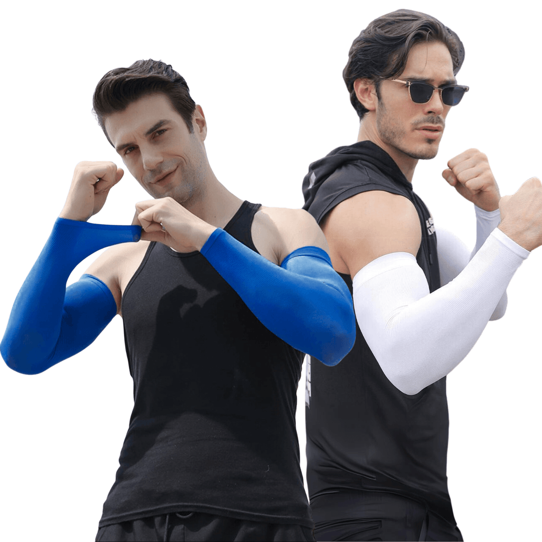 Men's Sun Protective Arm Sleeves [2 pairs]