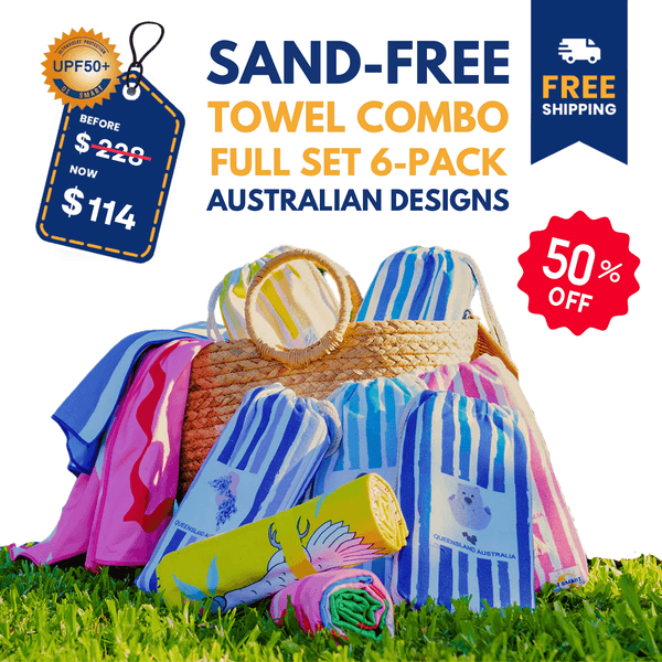 Sand Free Towel Full Set Combo