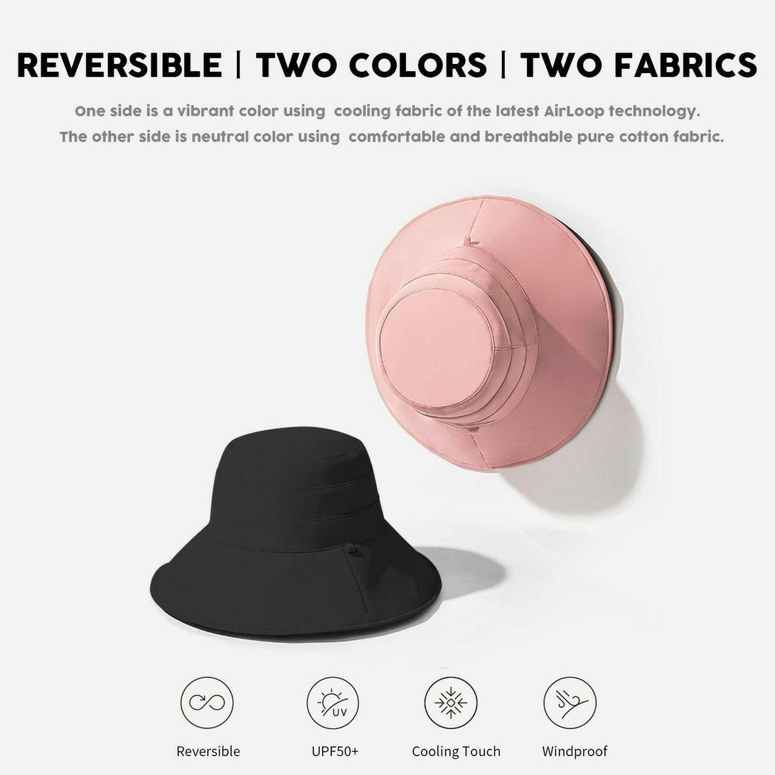 Silky Reversible Bucket Hat