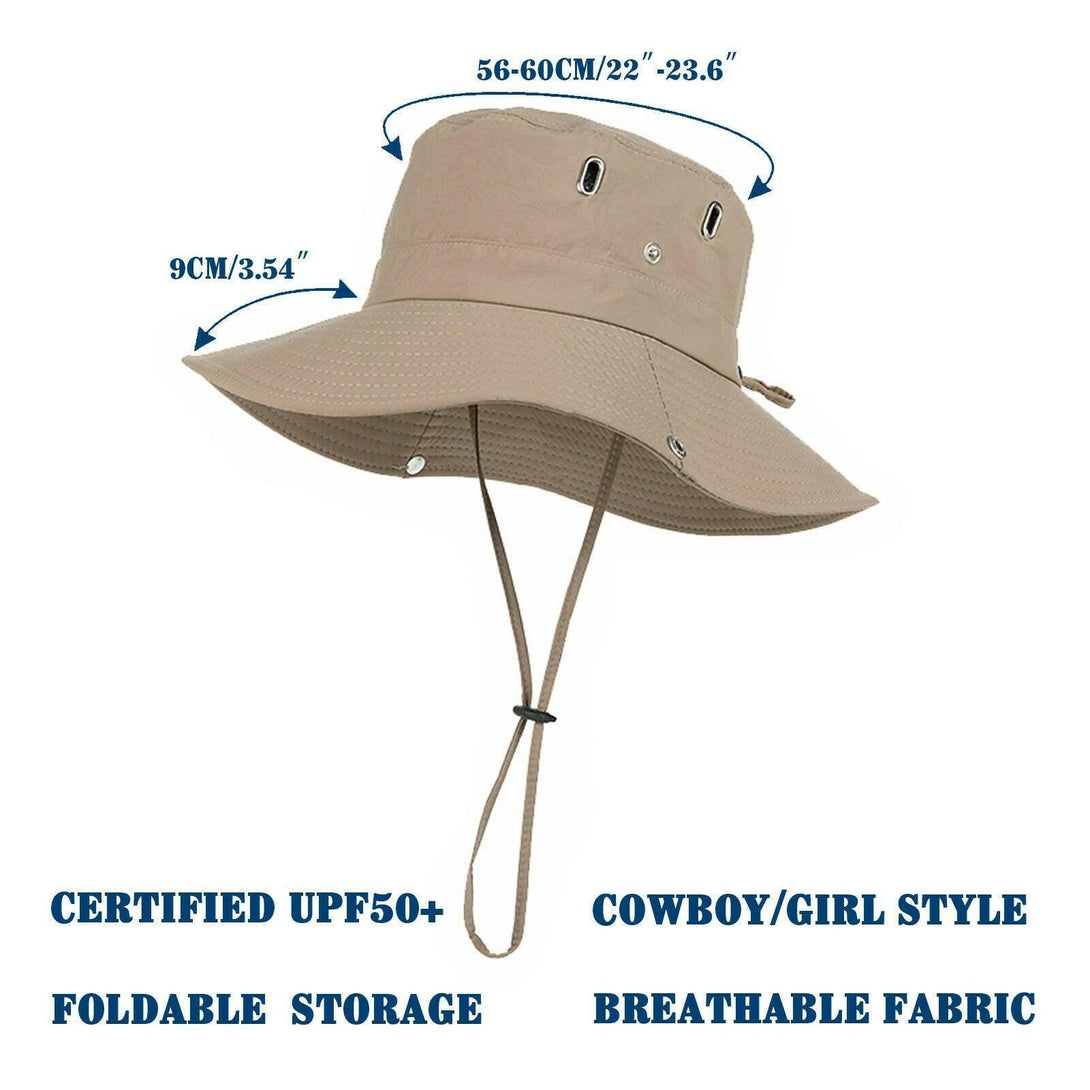 Wide Brim Bucket Hat